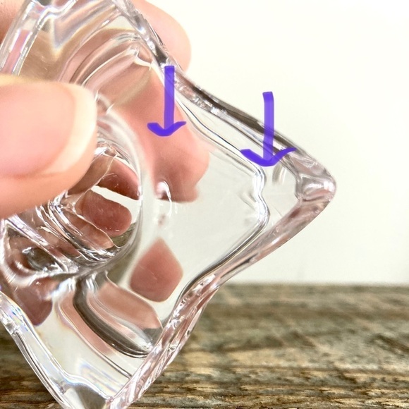 Mikasa Crystal candle holders for tapered candles - Picture 4 of 4